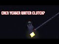 When Eren Yeager tries to Water Bucket Clutch in Minecraft..