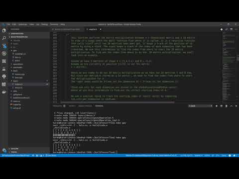 Coding a Tensorflow