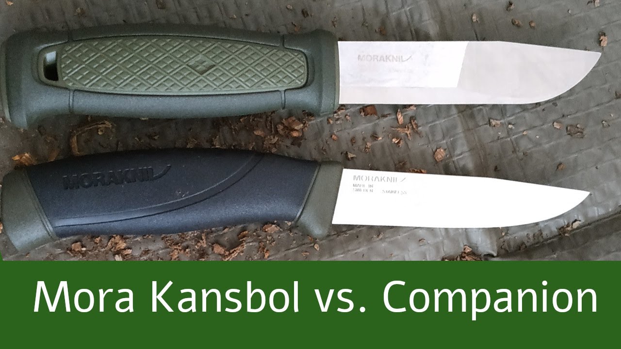 Mora Kansbol vs Morakniv Companion 