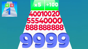 Merge Number: Run Master - Number Master Gameplay Walkthrough Android iOS