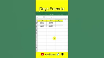 Find Total Days between two dates