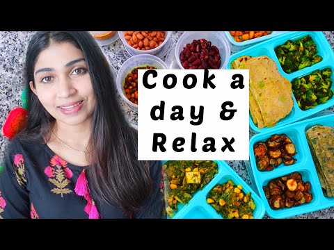 PRE COOKED INDIAN MEALS | HEALTHY MEAL PREP IDEAS INDIAN| HOW TO COOK INDIAN FOOD FOR A WEEK