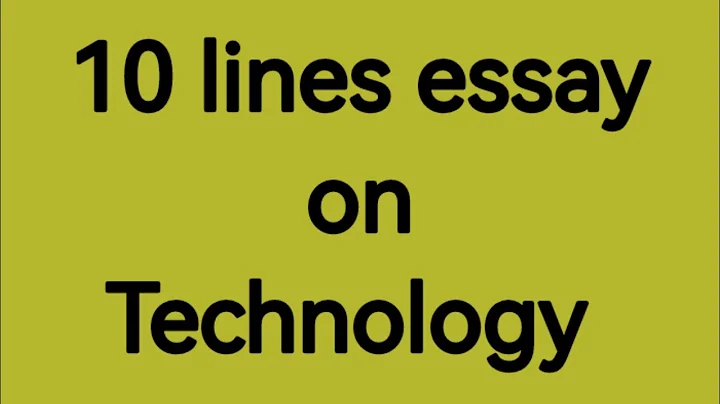 10 lines essay on Technology //essay on Technology/paragraph on technology/importance of technology