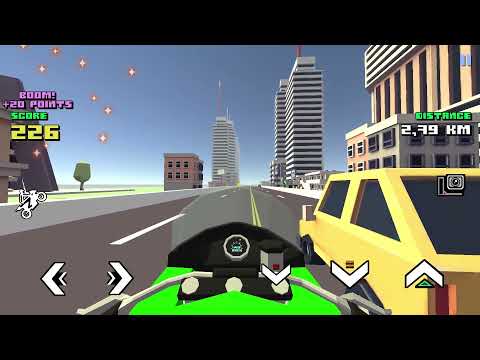 Blocky Moto Racing: Bike Rider