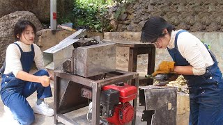 💡The Genius Girl Perfectly Repaired The Bamboo Shoot Machine, And The Boss Is Very Grateful To Her