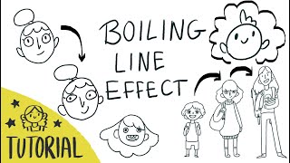 How to Animate a Boiling Line / TVPaint
