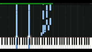 Katie Melua - Nine million bicycles [Piano Tutorial] Synthesia | passkeypiano