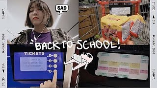 my back to school routine ⭐ how I prepare for a new semester at college