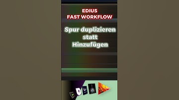 EDIUS: Spur duplizieren - effektiver als Hinzufügen #edius @grassvalleylive @magicmultimediaGmbH ​