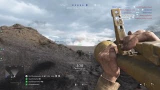 GUT Longest AT Bundle Grenade Prone Throw for Tank Kill on Iwo Jima