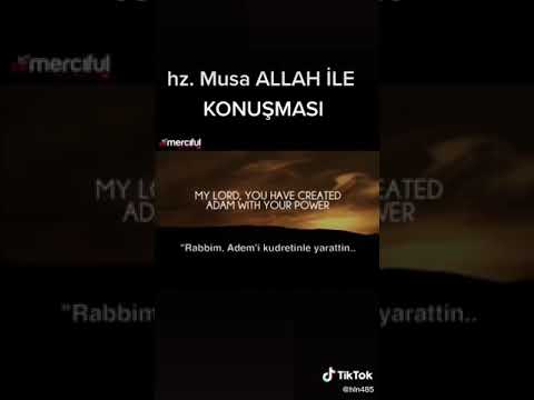 HZ MUSA VE ALLAHU TEALANIN KONUŞMASI...