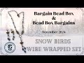 Bargain Bead Box AND Bead Box Bargains | Wire Wrapped Set | December 2024
