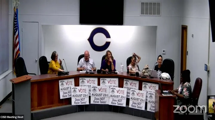 Chickasha Public Schools Regular Board Meeting 8/8/2022