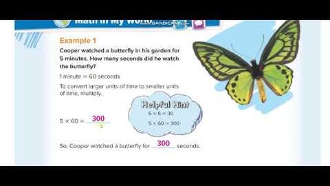 Grade 4 Chapter 11 Lesson 7 Convert Units of Time