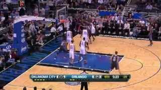 NBA CIRCLE - Oklahoma City Thunder Vs Orlando Magic Highlights 22 March 2013 www.nbacircle.com