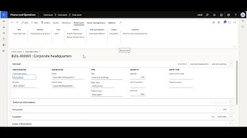 How to assign the default Financial Dimensions to a Fixed Asset