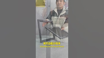 Very narrow double frame king screen window suitable for use with an open window!