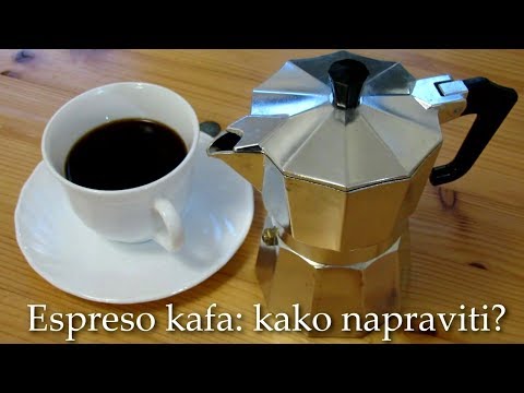 Kako napraviti domaći espreso | Espresso kafa kućna varijanta