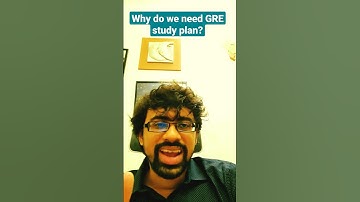 Why do we need GRE study plan? #shorts #gre #competitive #quantitativeaptitude #logicalreasoning