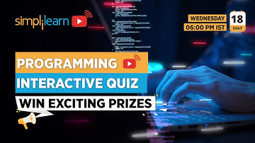 Programming Questions & Answers - Interactive Quiz | Generic Programming Quiz 2022 | Simplilearn