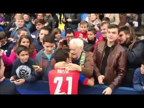 Presentación de Rossi con el Levante