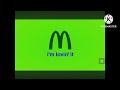 McDonald’s logo effects sponsored by preview two effects, Sarita remix