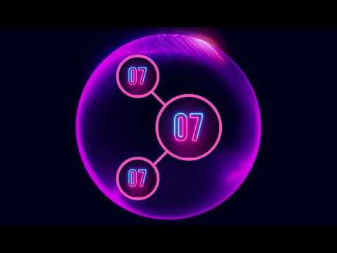 15 second timer Neon Circle