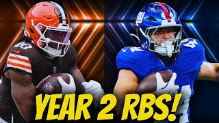 Ranking Sophomore Running Backs (TOXIC) | $2M Best Ball Drafts