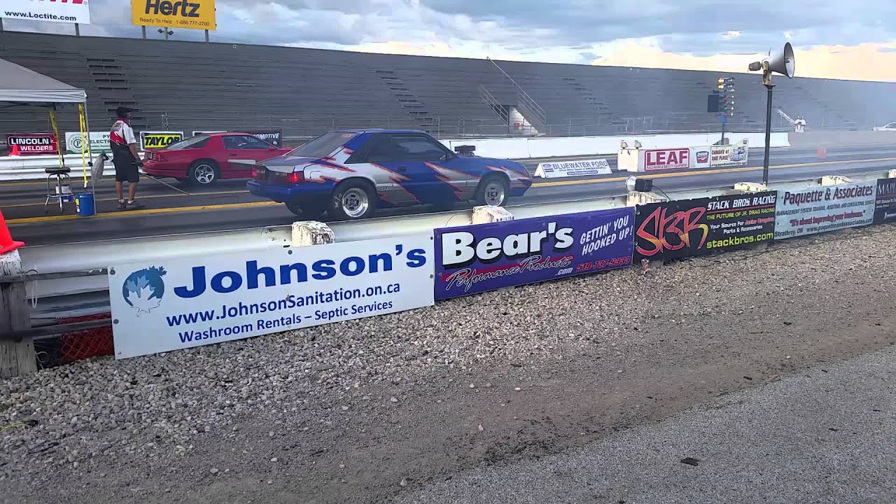 1986 mustang with a 427 sbf and a little nitrous