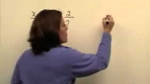 116 - Intermediate Algebra - Solve Rational Equations
