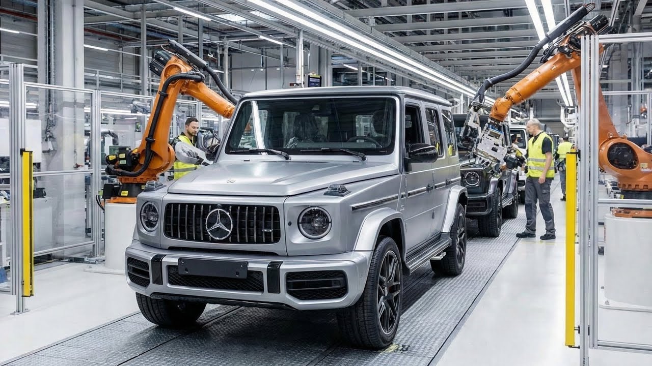 Inside the Factory: How the Mercedes-AMG G63 Is Made