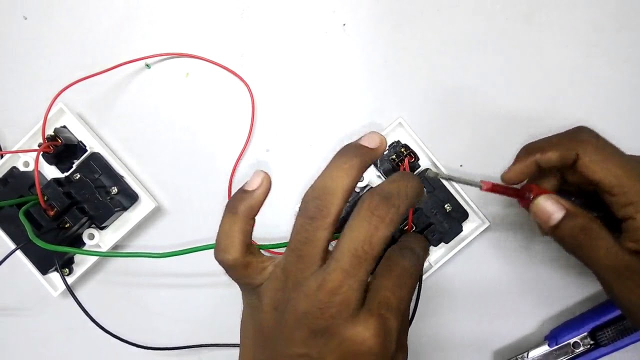 three pin socket connection. how to connect three pin socket. socket