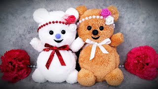 ❤Great Gift for Valentine's Day and Birthday/Surprise Teddy Bear/No Stitches