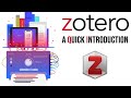 Zotero - A Quick Introduction