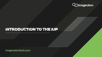 RVfpga Teaching Material - Workshop -  Introduction of the IUP | Imagination University Programme