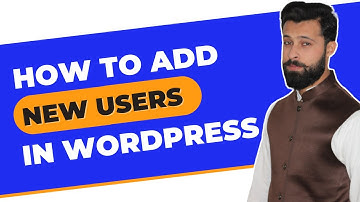 How To Add New Users in WordPress Website - User Roles and Permission - WP Class #15