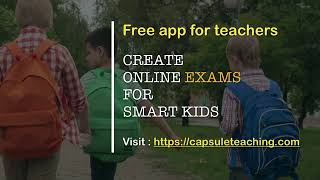 Free app for teachers for creating exams screenshot 3