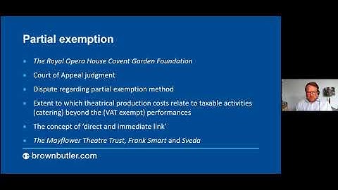 Webinar - VAT and Tax Update for Charities