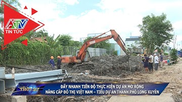Đẩy nhanh tiến độ thực hiện dự án mở rộng nâng cấp đô thị Việt Nam - Tiểu dự án TP Long Xuyên