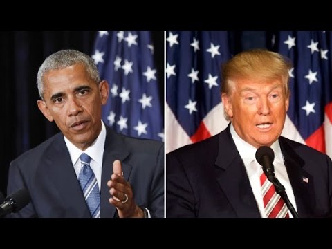 Obama: Trump started "whining" before the game ...