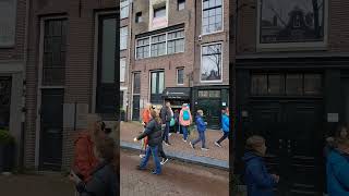 The Anne Frank House on the Prince Canal in Amsterdam #travel #history #netherlands #NL