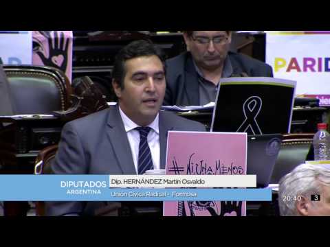 Diputado Hernández Martín Osvaldo - Sesión 19-10-2016