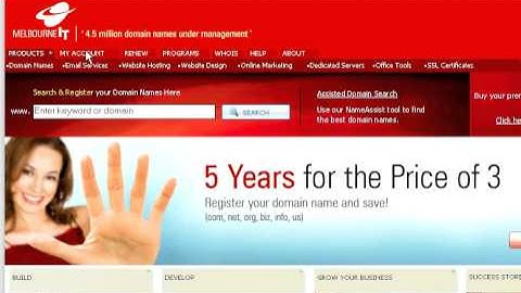 Tranferring domain names away from MelbourneIT.com.au