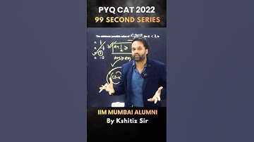 99 Percentile in 99 Seconds Series 🔥 | Question 36 | CAT PYQ | Be in the Top 1%