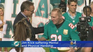 Former Dolphins Star Jim Kiick Suffering Through Mental, Physical Hardships