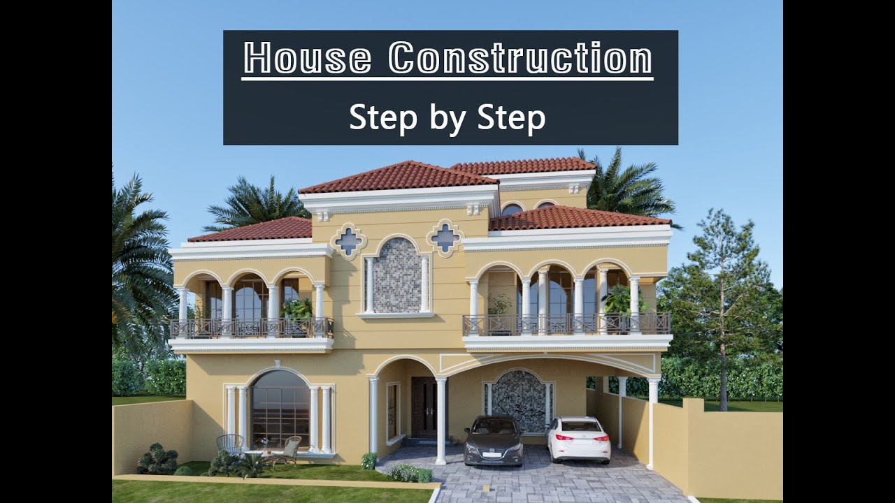 House Construction Step by Step l Ghar bnane ka best traika - YouTube