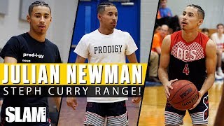 Julian Newman has STEPH CURRY RANGE! 🔥