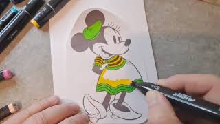 Minnie Mouse Coloring Pages Fun Easy Coloring Adventure for Kids Learn Colors