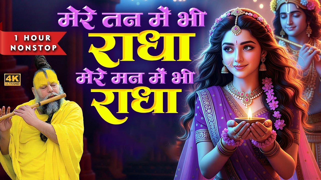 मेरे तन में भी राधा मेरे मन में भी राधा  Radha Bhajan  Radha Naam Jap  Premanand ji Maharaj