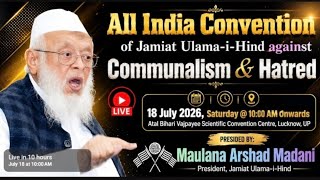 लखनऊ से Maulana Arshad Madani LIVE | Masjid | Madarsa | Waqf | Dargah |